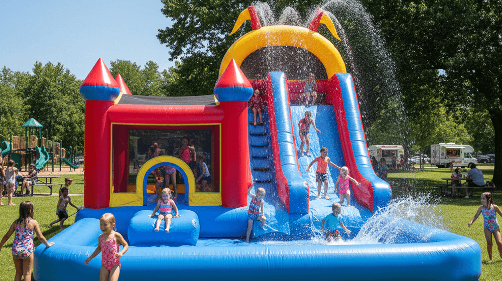 Bounce Houses with Slide Combos
