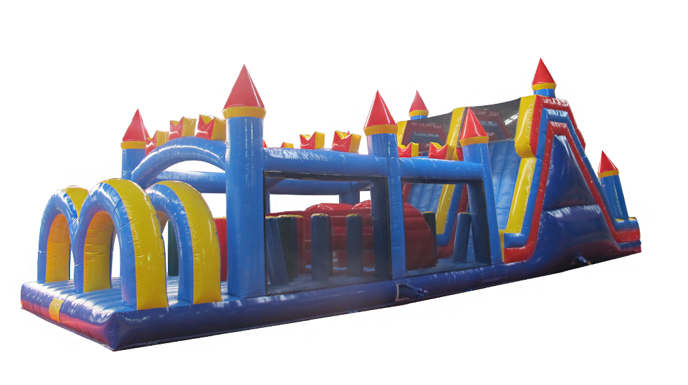 Obstacle course slide combos
