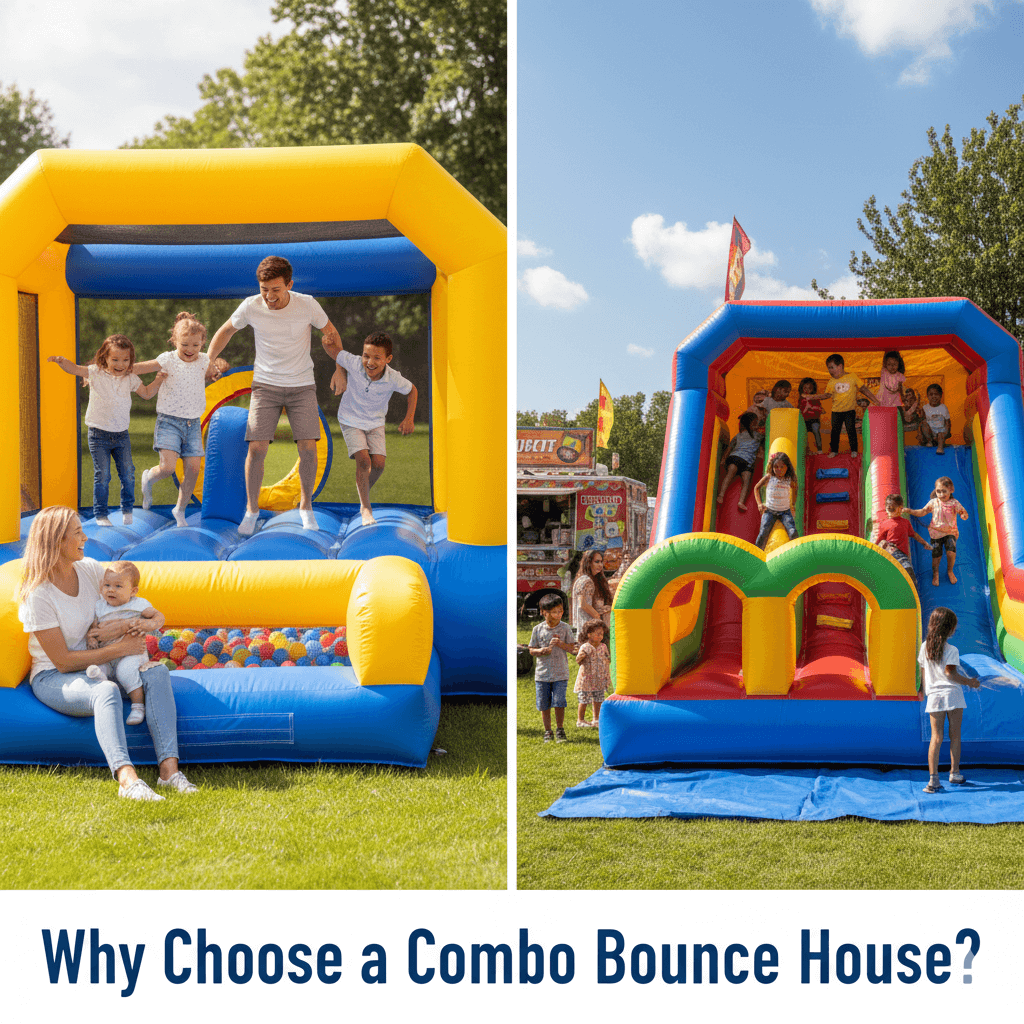 Why Choose a Combo Bounce House