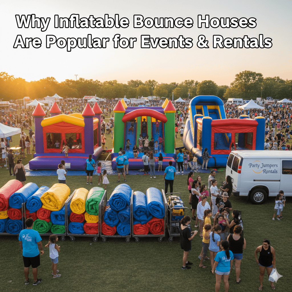 Why Inflatable Bounce Houses Are Popular for Events & Rentals