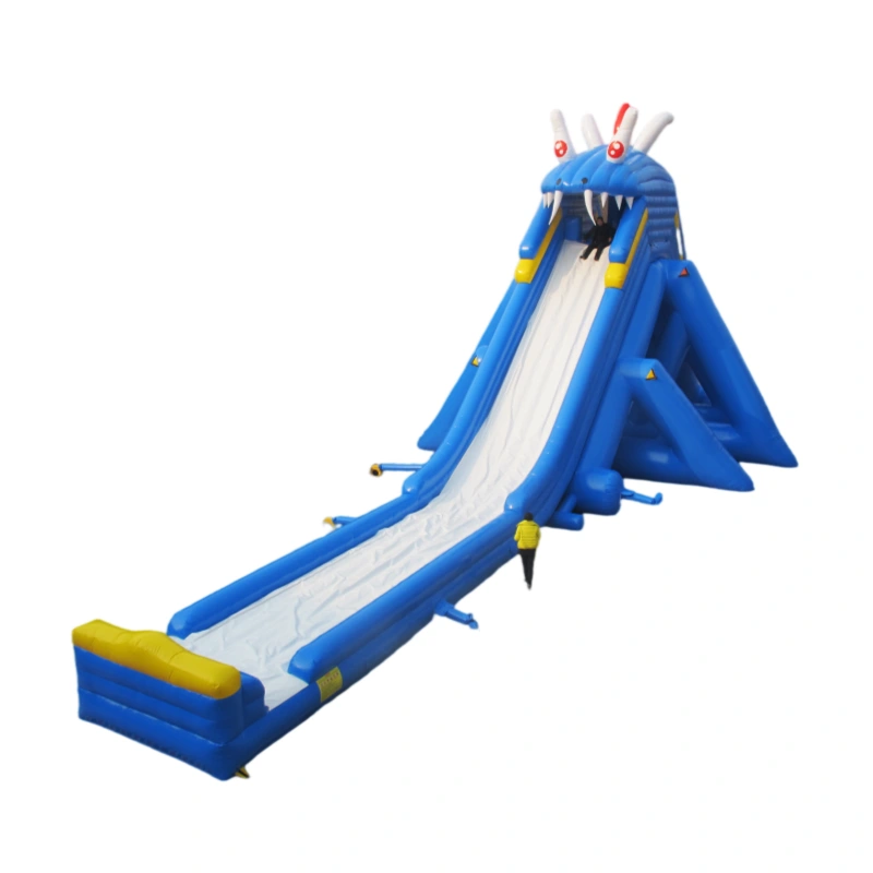 50 foot monster design single lane and slip inflatable water slides for adults (5)