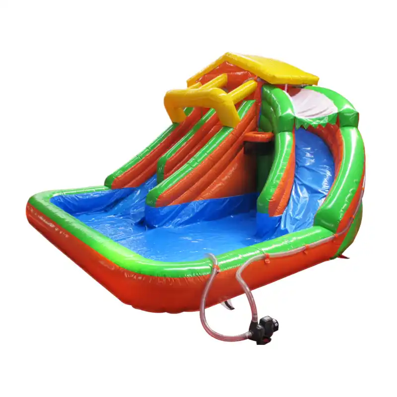 5 in 1 & double lane large bounce house with slide combos
