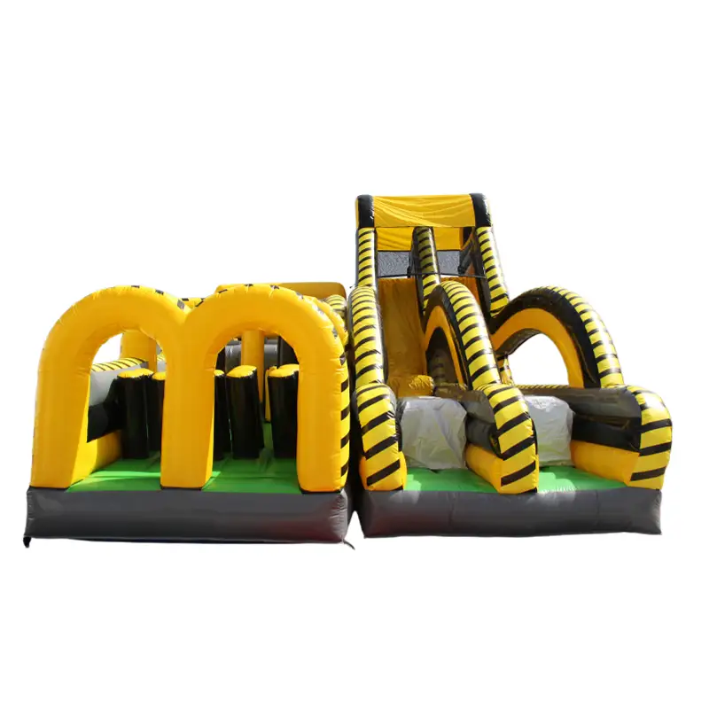 speed race commercial inflatable obstacle course (2)