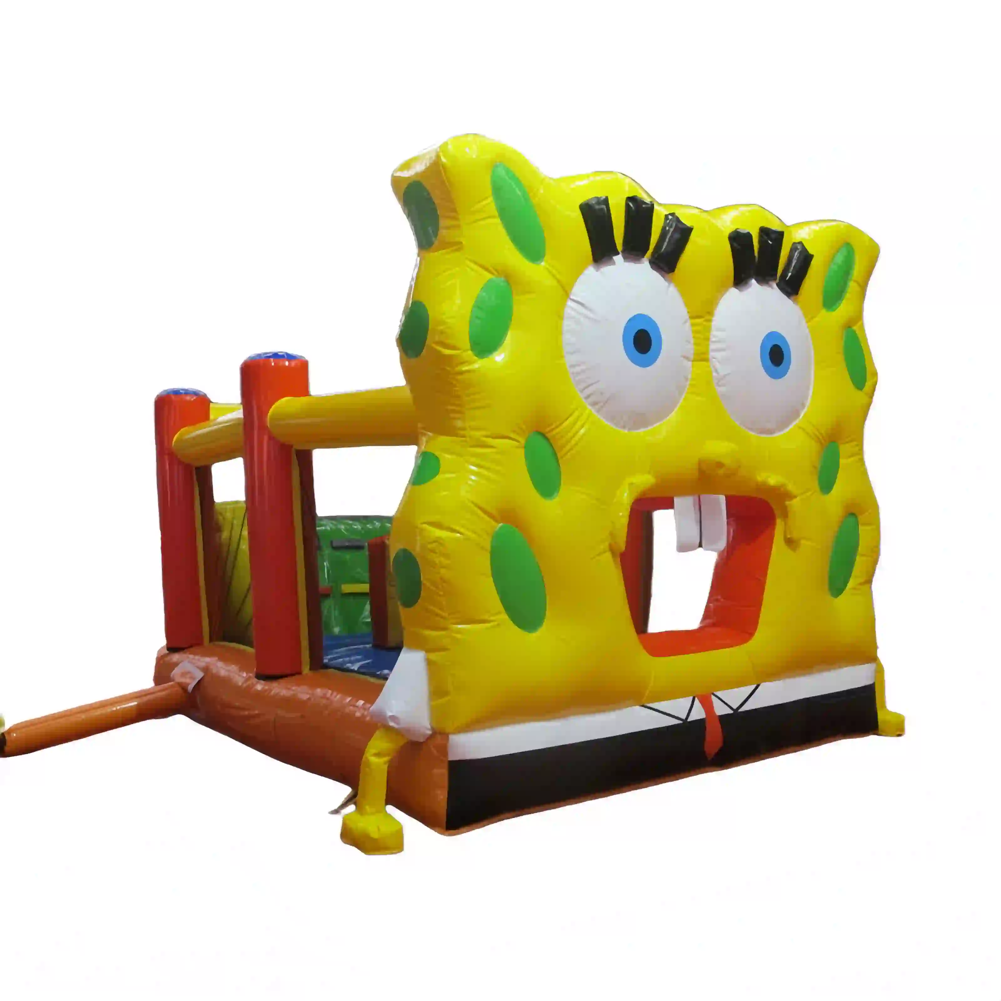 spongebob squarepants bounce house with slide 05