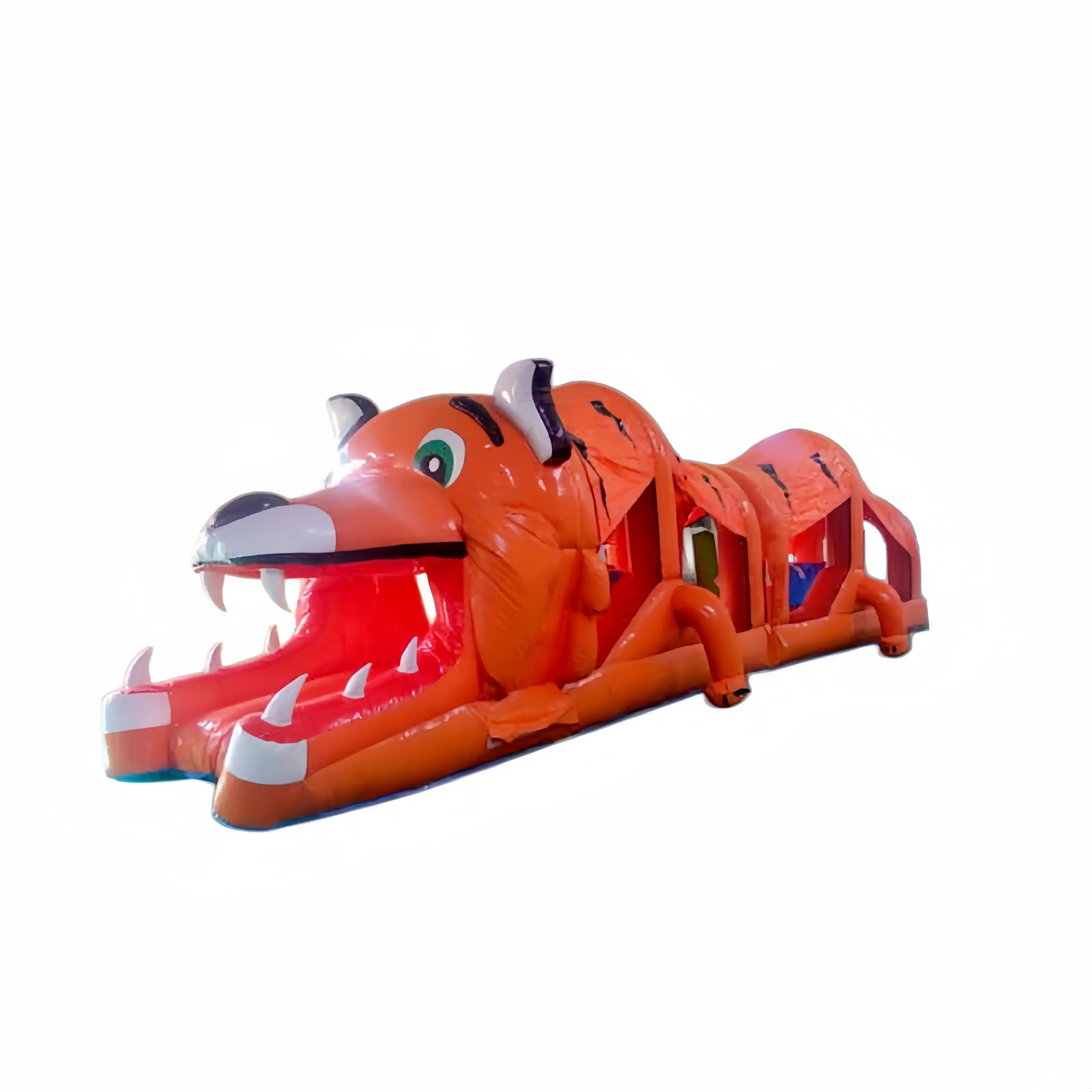 tiger extreme rush commercial inflatable obstacle course (3)