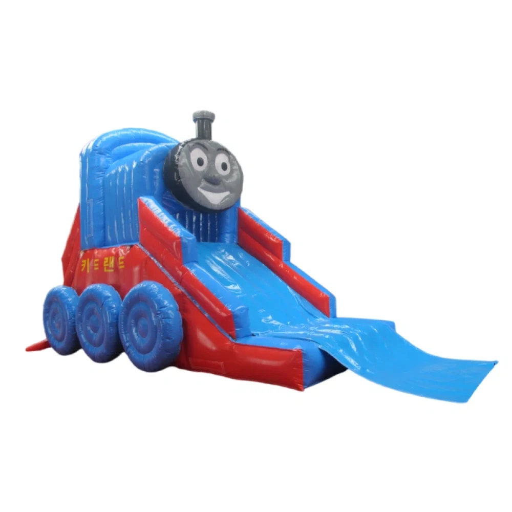20 Ft Thomas The Tank Engine Rear Loading Bouncy Water Slide (6)