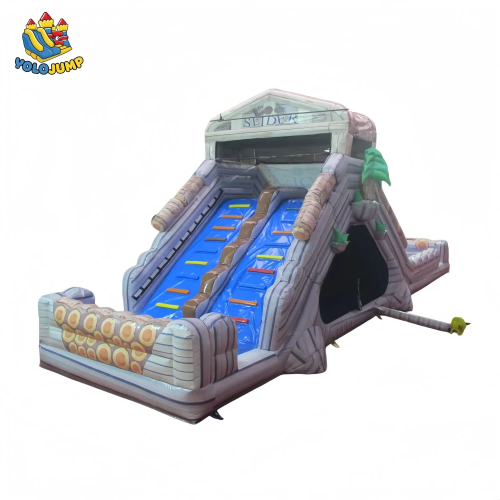 20 ft Marble Magic Rear Loading Water Slides Inflatable Water Slide (2)