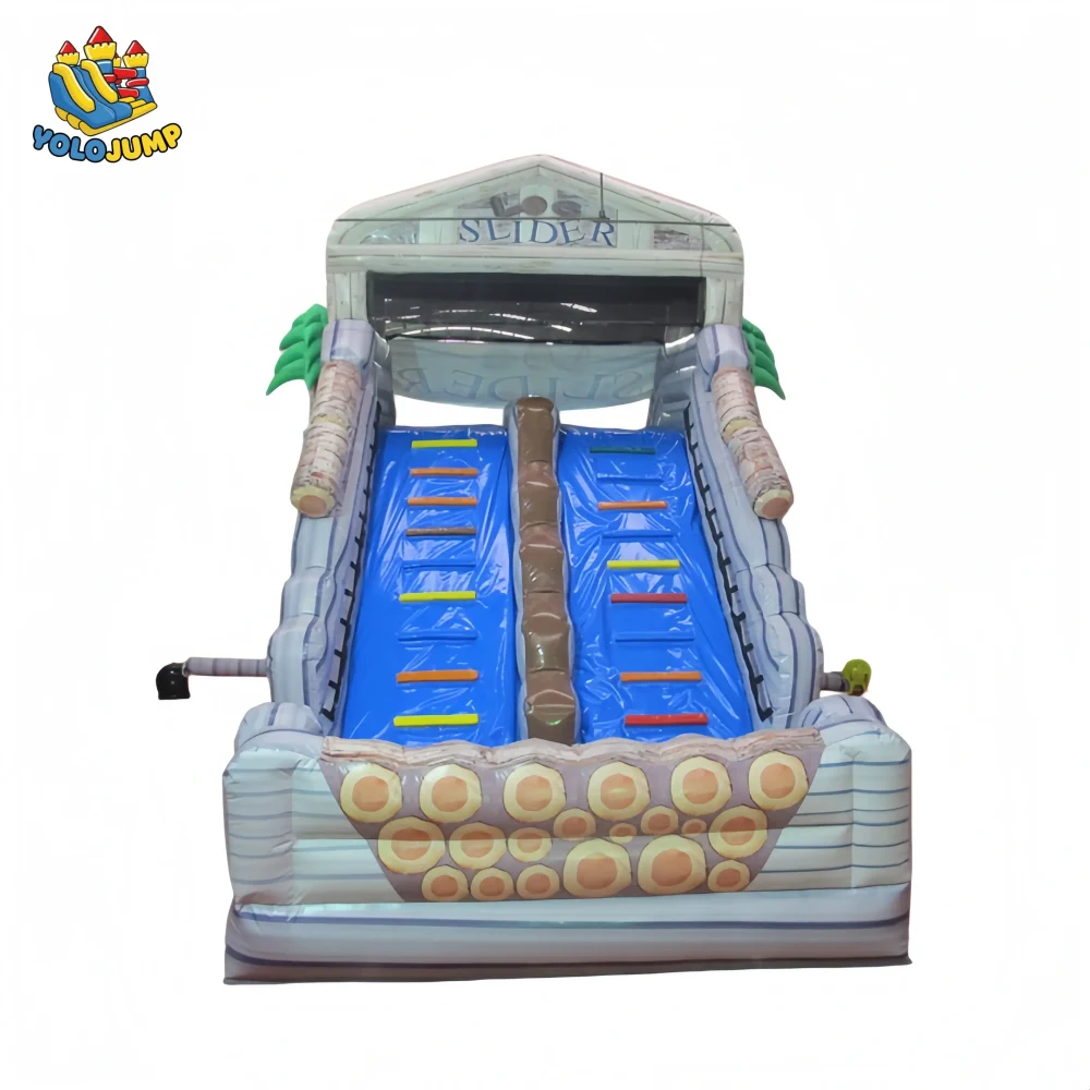 20 ft Marble Magic Rear Loading Water Slides Inflatable Water Slide (3)