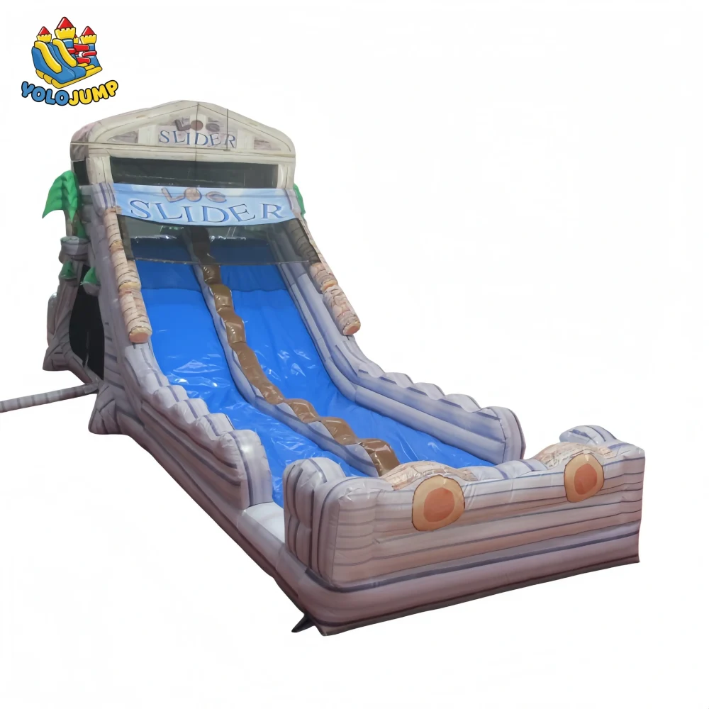 20 ft Marble Magic Rear Loading Water Slides Inflatable Water Slide (4)