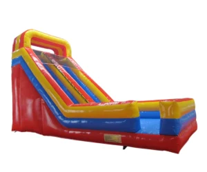 20 ft wild wave single lane inflatable water slide for sale (3)