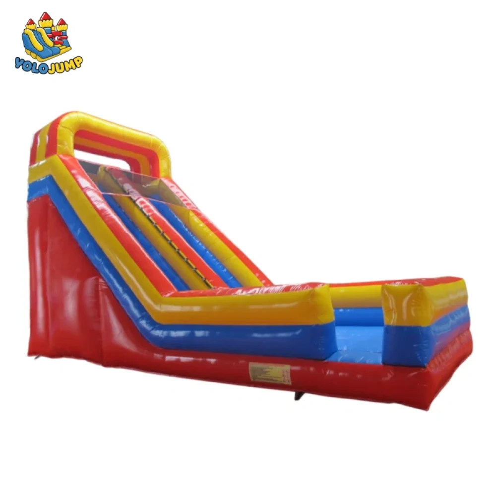 20 ft wild wave single lane inflatable water slide for sale (4)