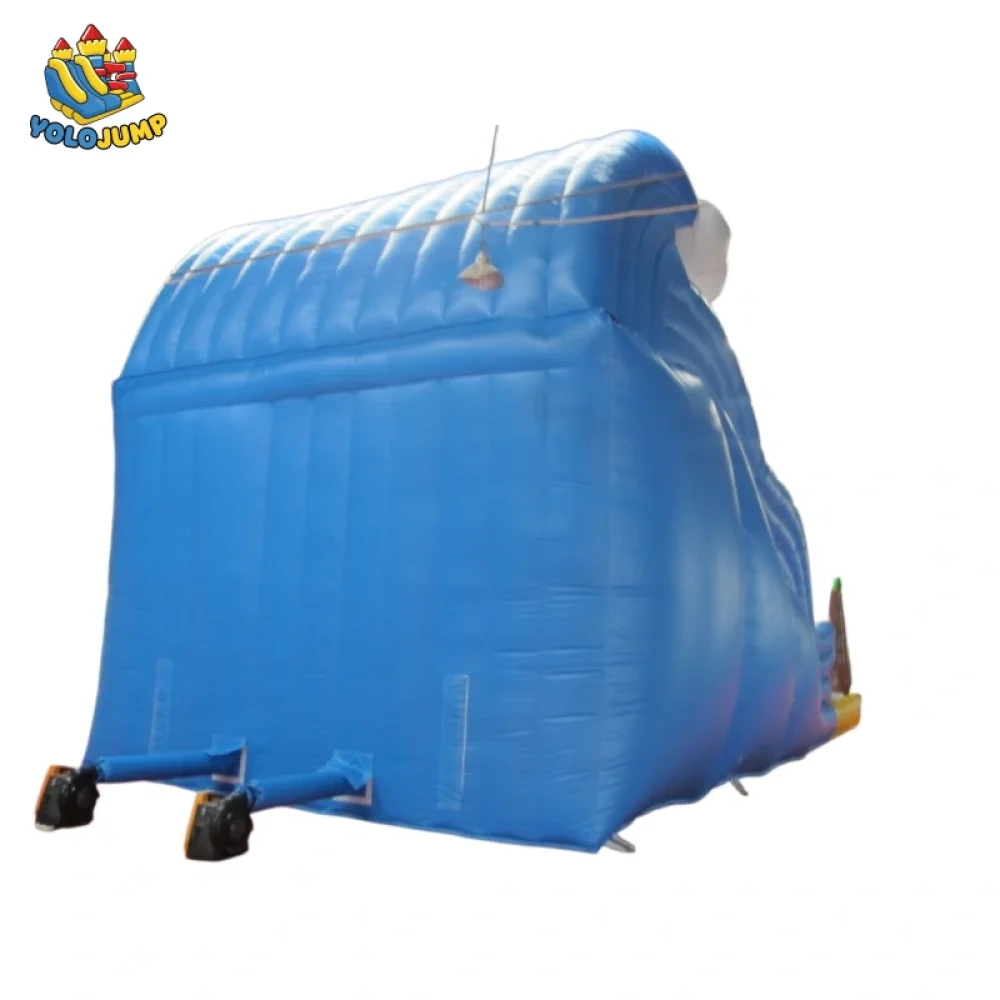 21 foot sandy wave double wave inflatable water slides for purchase (5)