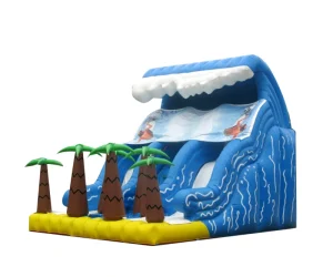 21 foot sandy wave double wave inflatable water slides for purchase