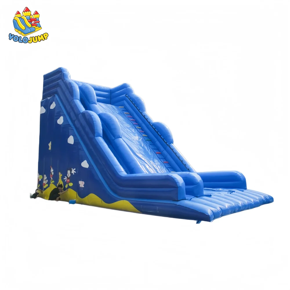 26 foot drop wave slide went and dry inflatable water slide for sale commercial (2)