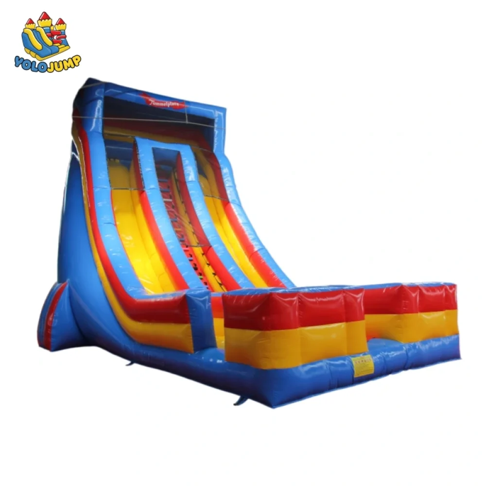 28 ft Double Bay Water Slide Inflatable Water Slide For Sale (4)
