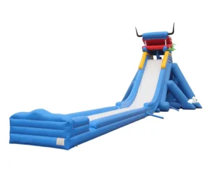 50 foot dragon single lane and slip huge commercial inflatable water slides (5)