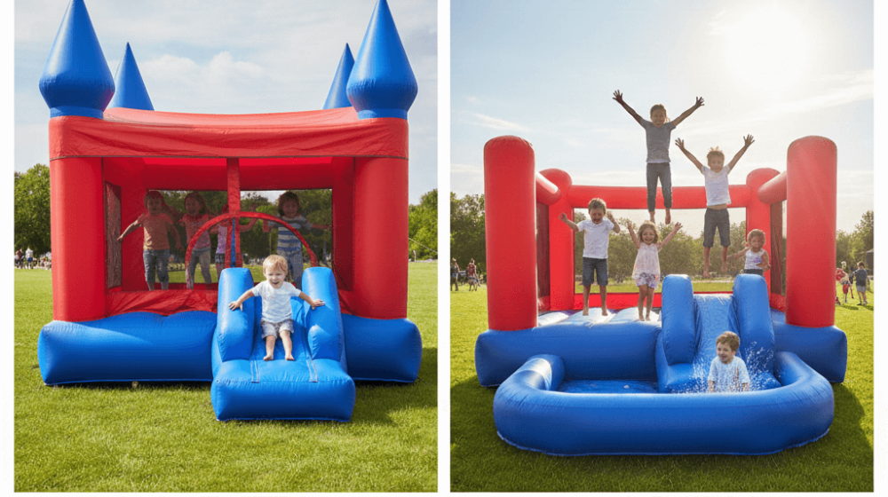 Enclosed vs open-top designs