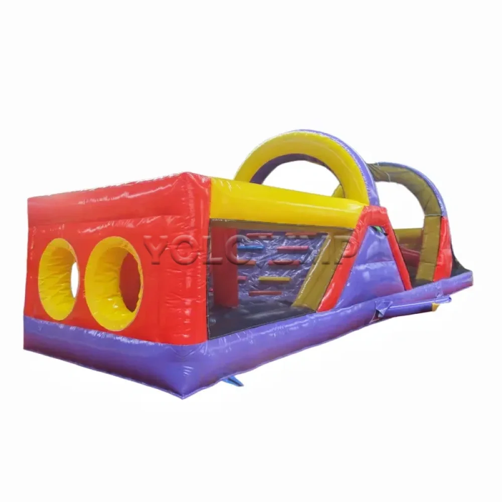 backyard primary colors commercial inflatable bounce house (3)