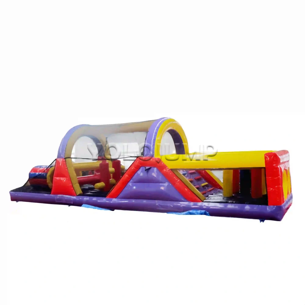 backyard primary colors commercial inflatable bounce house (4)