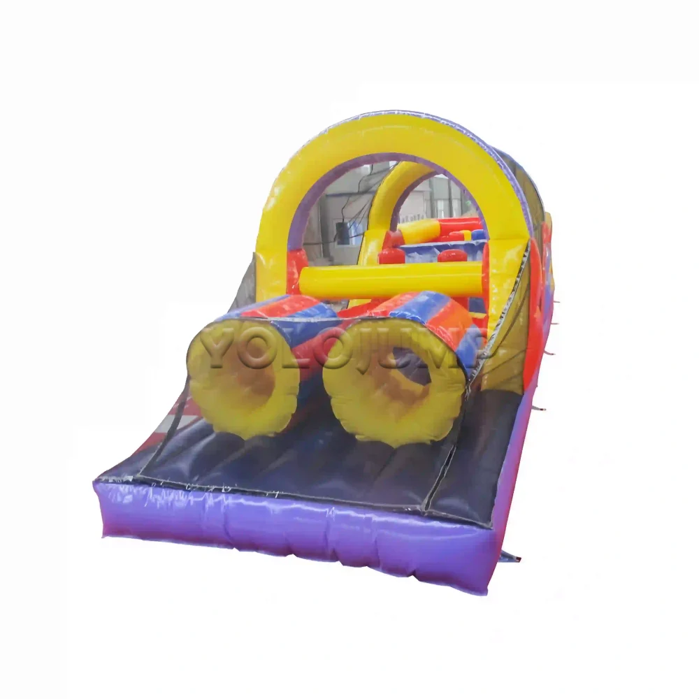 backyard primary colors commercial inflatable bounce house