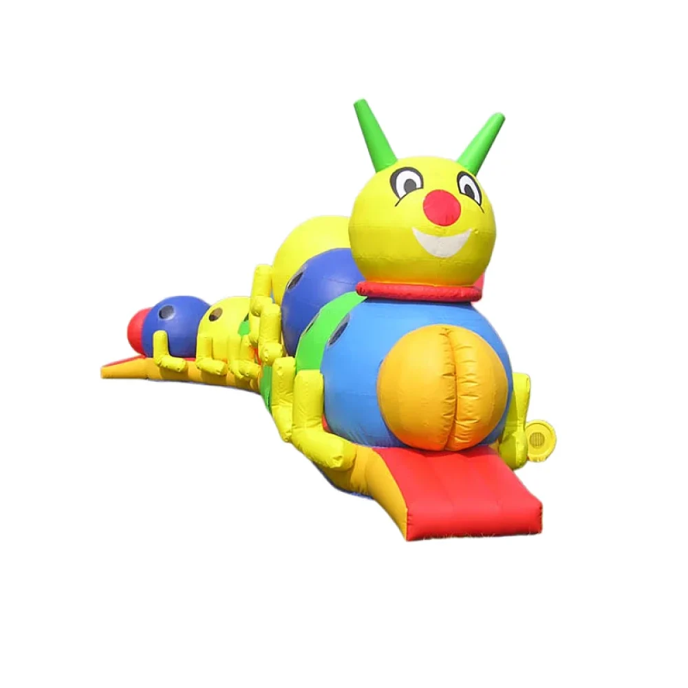 caterpillar tunnel commercial inflatable obstacle course (4)