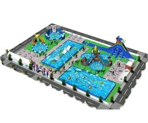customizable commercial inflatable water park 02