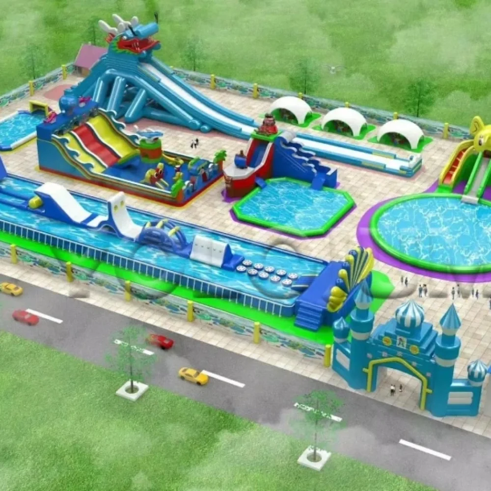 customizable inflatable water park for sale