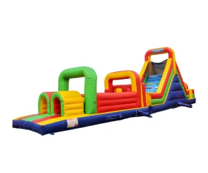 extreme rush commercial obstacle course bounce house 02
