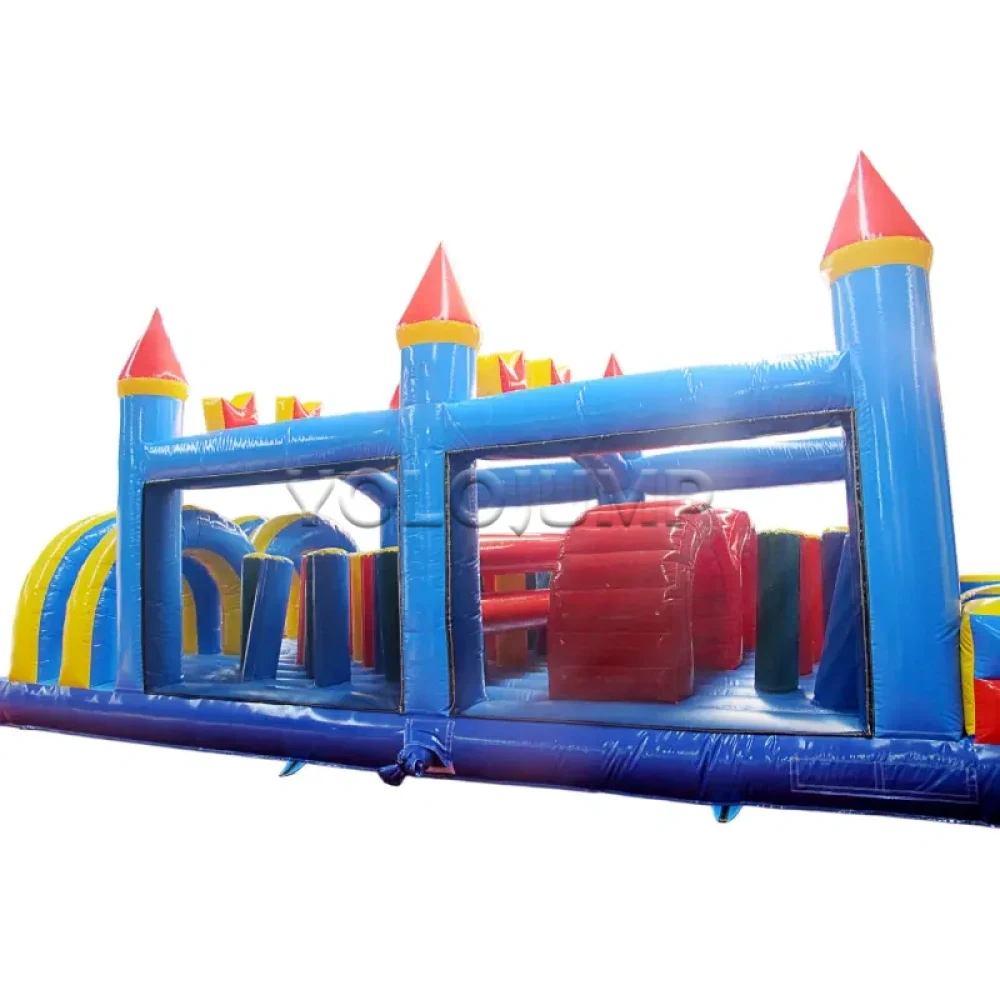 extreme rush commercial obstacle course bounce house (3)