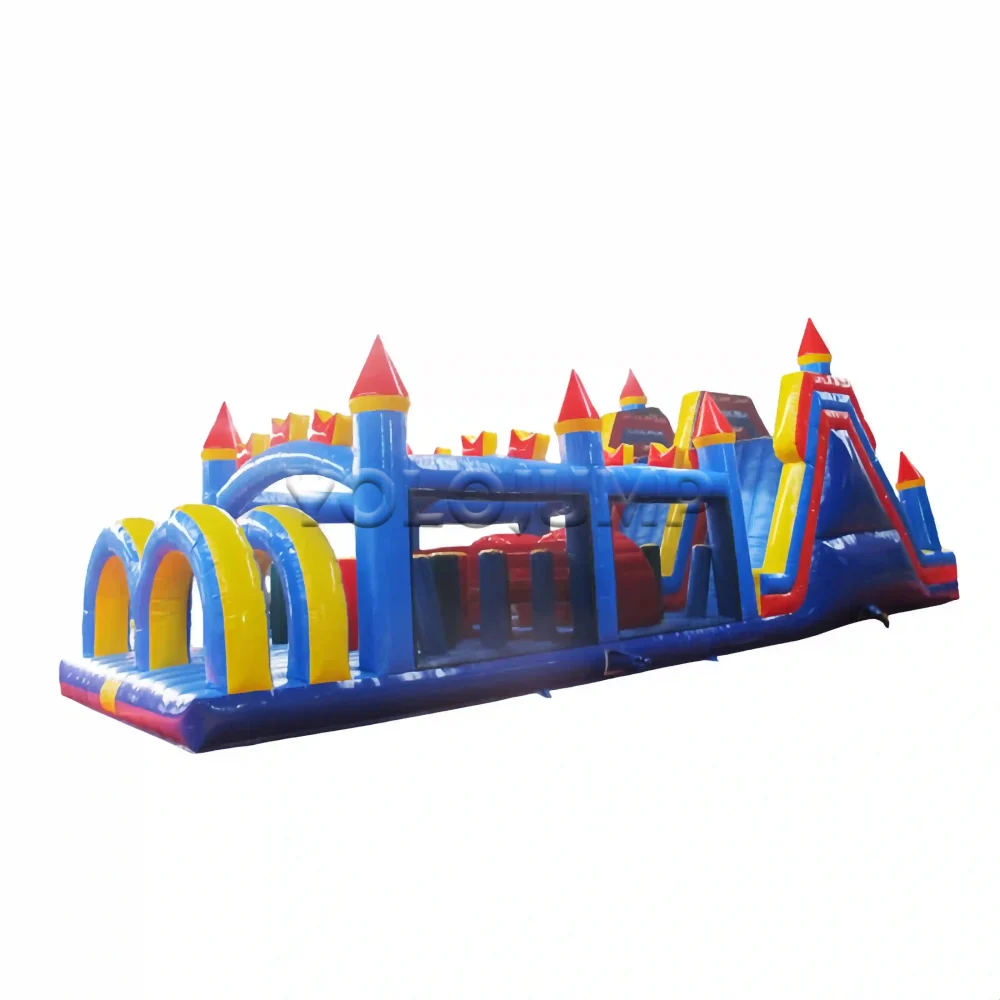 extreme rush commercial obstacle course bounce house (6)