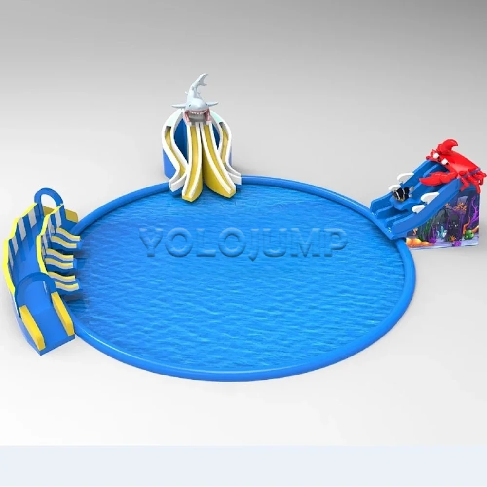 inflatable playground water park (2)