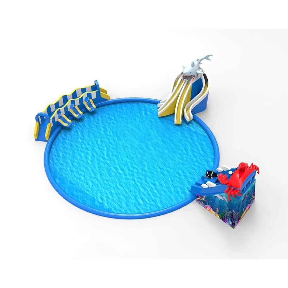 inflatable playground water park (3)