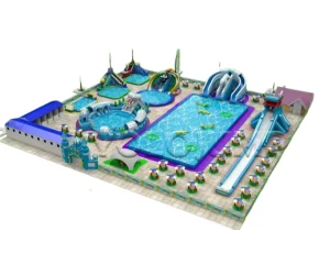 inflatable water park customizable sizes and colors 02