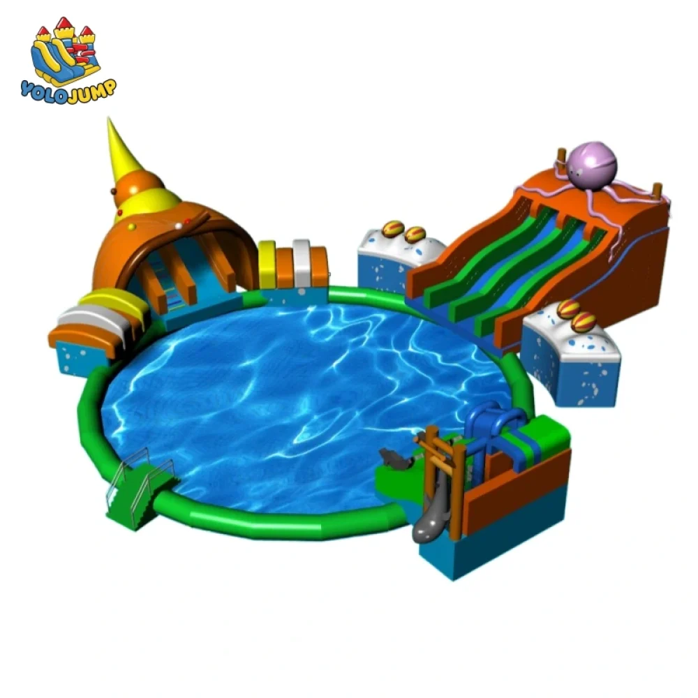 inflatable water park
