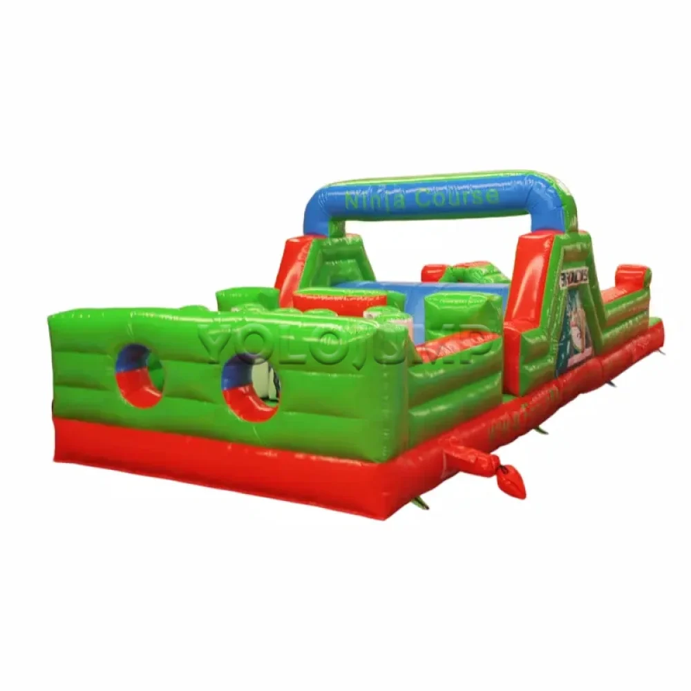 ninja commercial inflatable obstacle course (3)
