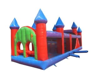 primary colors commercial inflatable bounce house 05