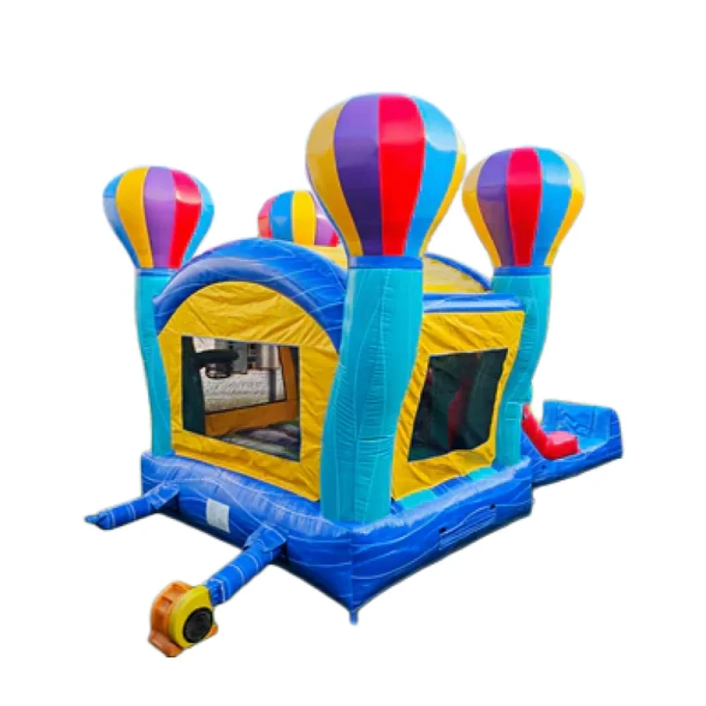 sky high adventure combo bounce house water slide combo (3)
