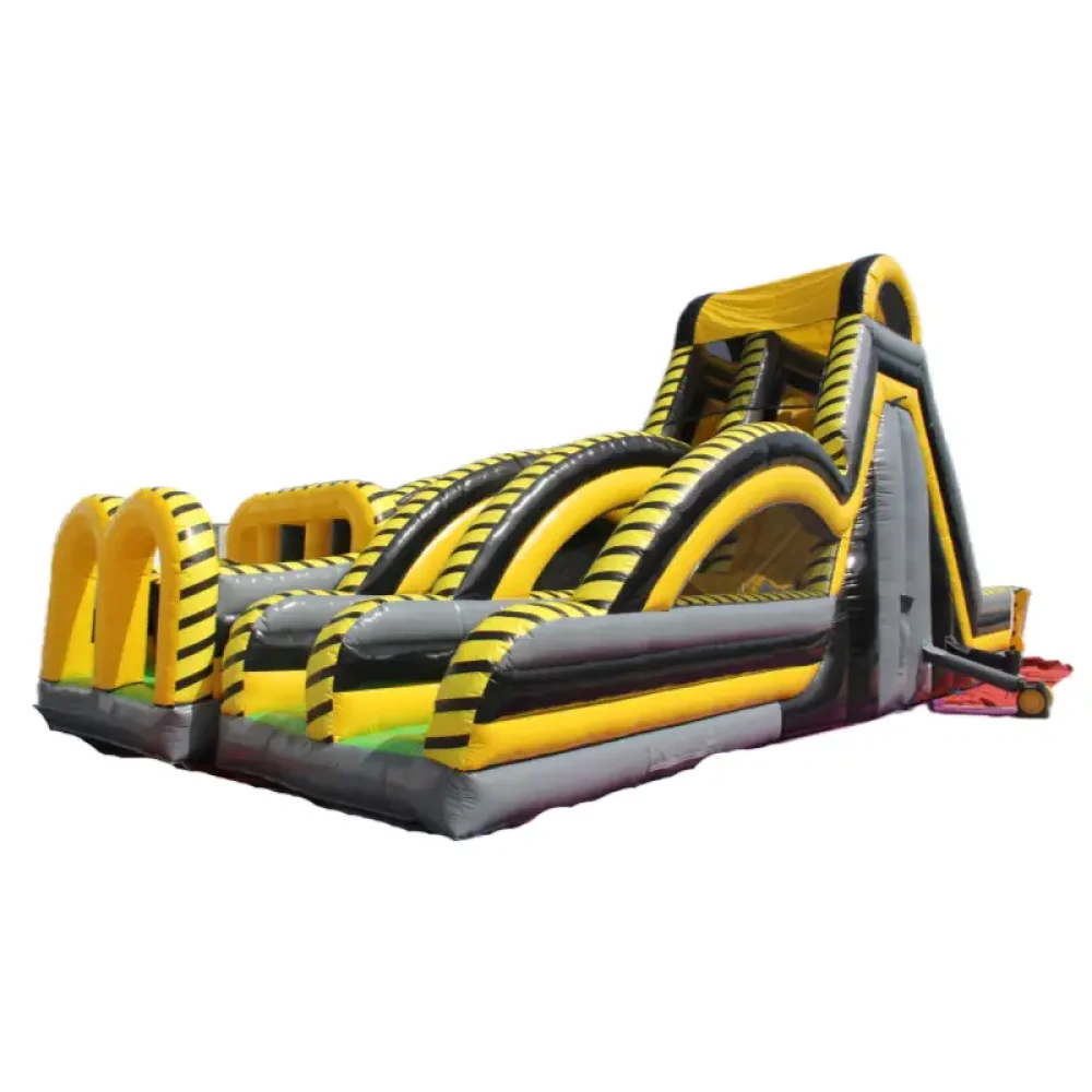 speed race commercial inflatable obstacle course (3)