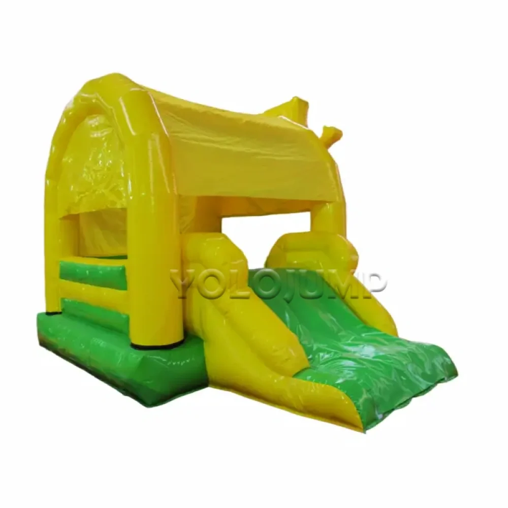 spongebob squarepants inflatable bounce house with slide (5)