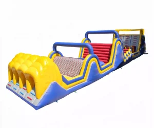 sport primary colors inflatable obstacle course for sale 05