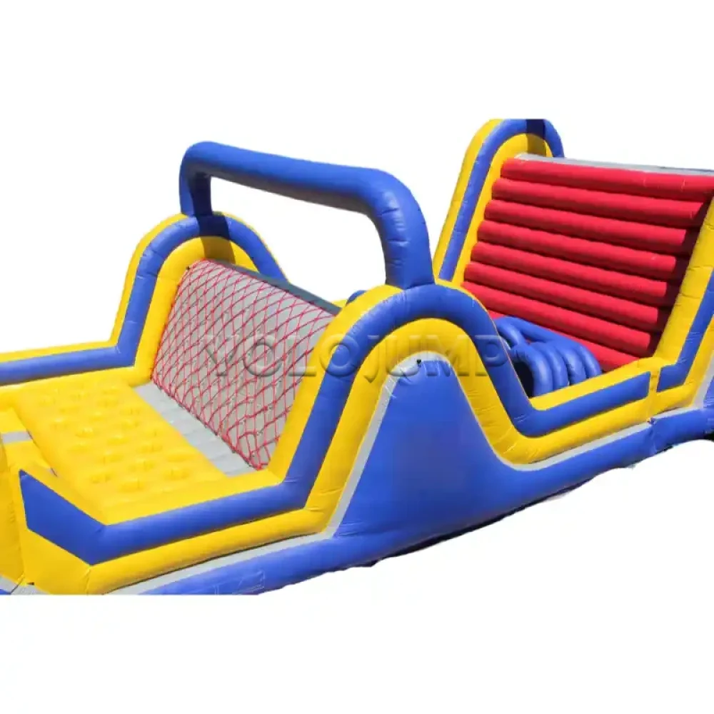 sport primary colors inflatable obstacle course for sale (2)
