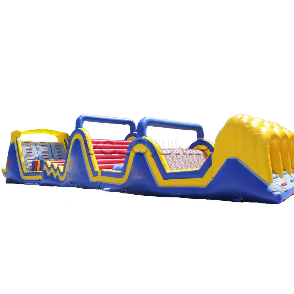sport primary colors inflatable obstacle course for sale (4)