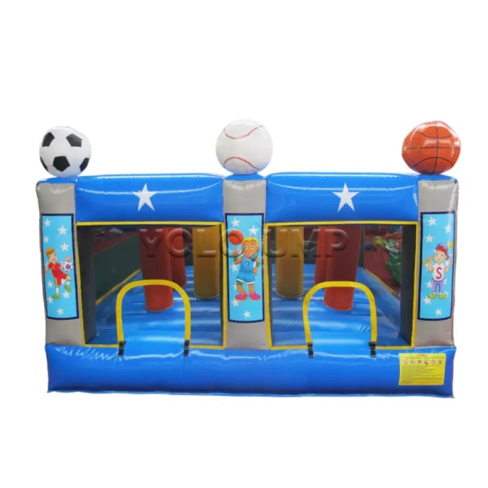 sport theme commercial inflatable obstacle course arena (2)