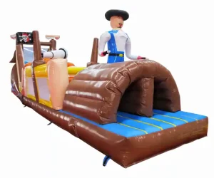 survivor extreme rush commercial inflatable obstacle course