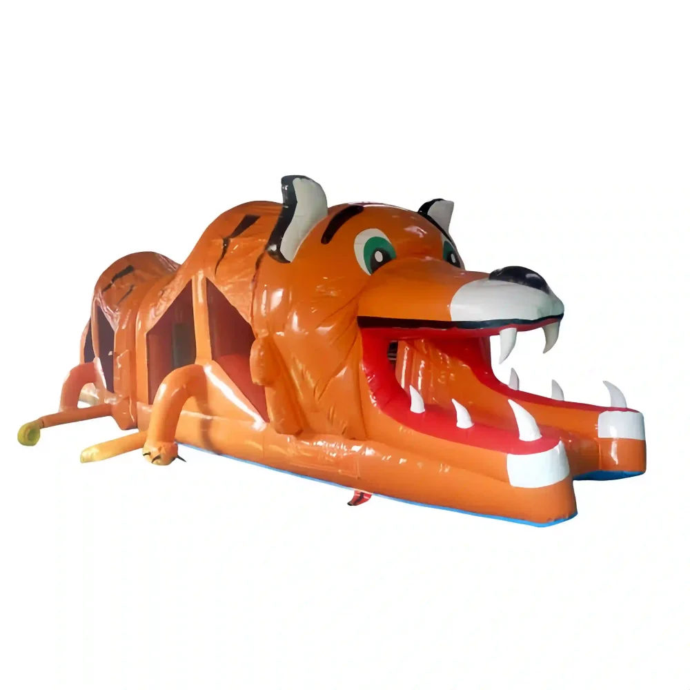 tiger extreme rush commercial inflatable obstacle course (4)